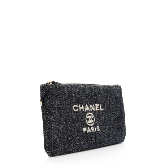 Chanel Denim Pochette (SHF-23560)