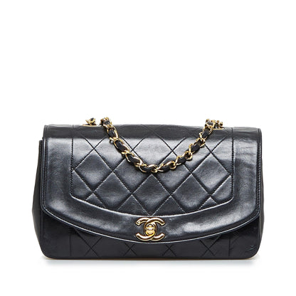 Chanel Diana Flap Crossbody Bag (SHG-hoYABn)