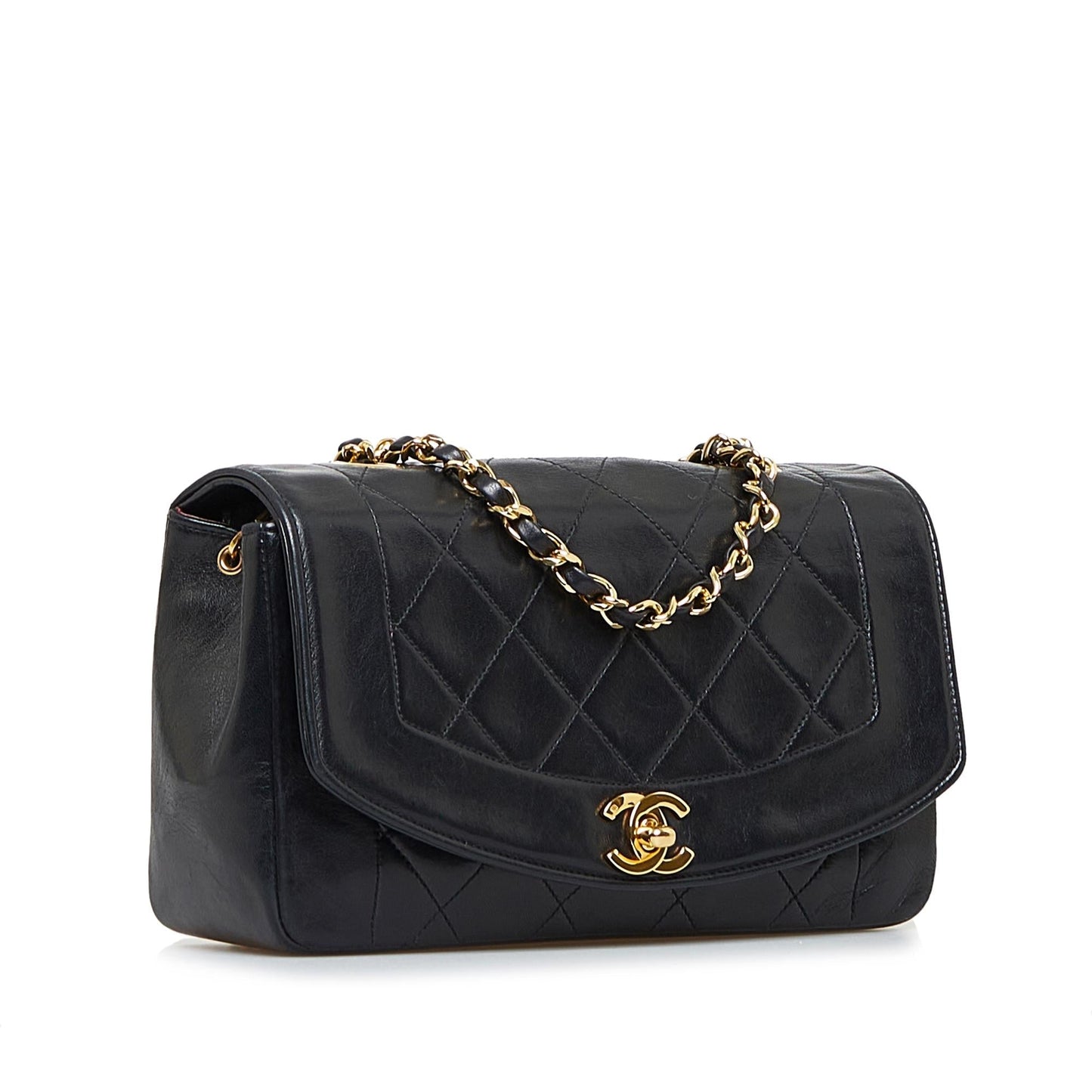 Chanel Diana Flap Crossbody Bag (SHG-hoYABn)