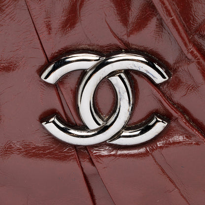 Chanel Glazed Calfskin Twisted Shoulder Bag (SHF-20021)