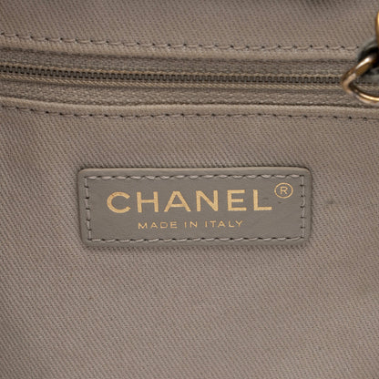 Chanel Grained Calfskin Coco Large Shopping Tote - FINAL SALE (SHF-ZuQvbo)