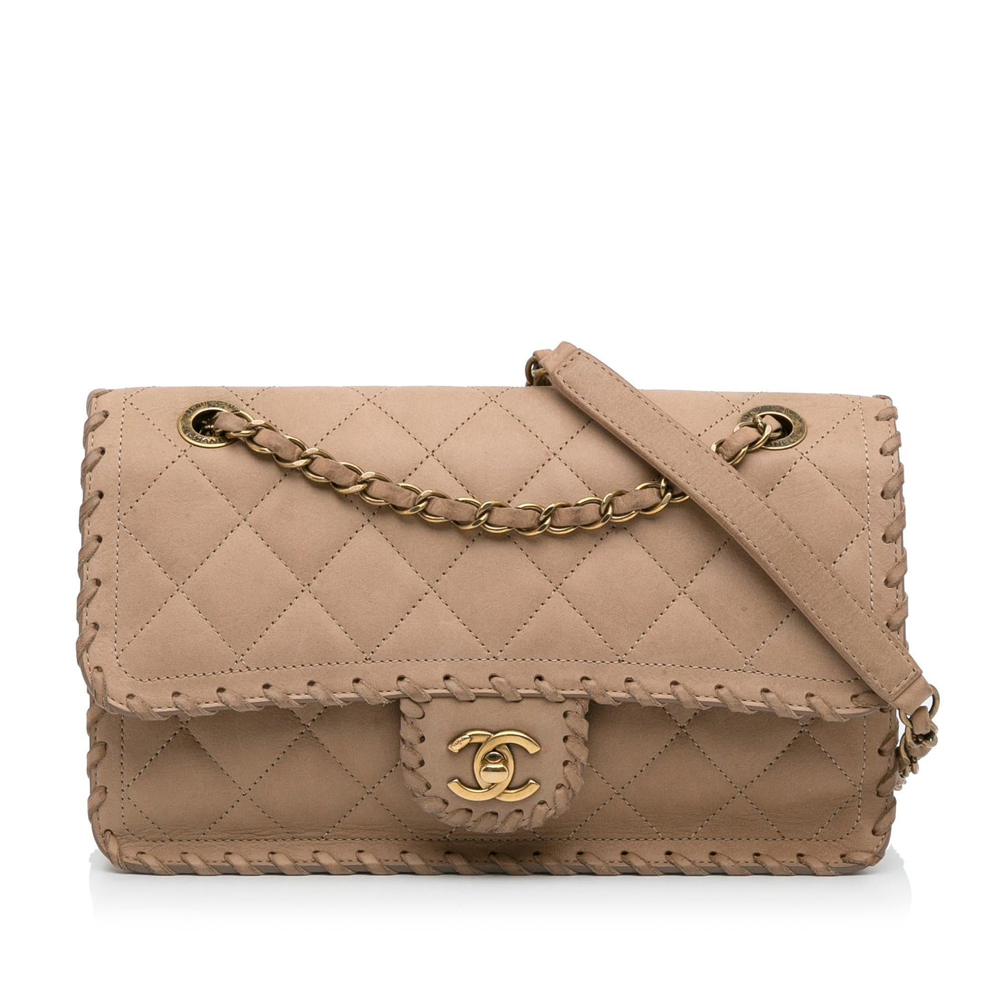 Chanel Happy Stitch Flap Bag (SHG-gc1P9T)