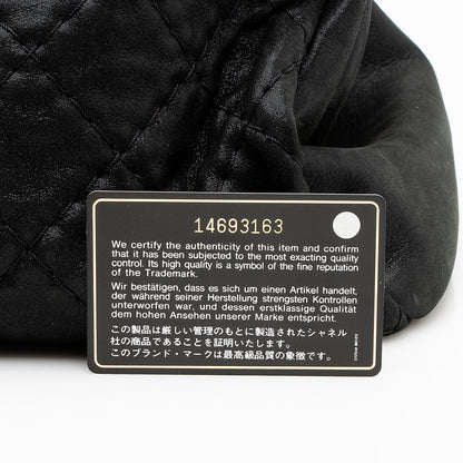 Chanel Iridescent Calfskin Just Mademoiselle XL Bowler Bag (SHF-19981)