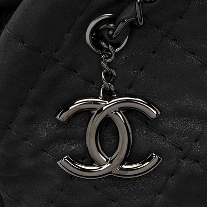 Chanel Iridescent Calfskin Just Mademoiselle XL Bowler Bag (SHF-19981)