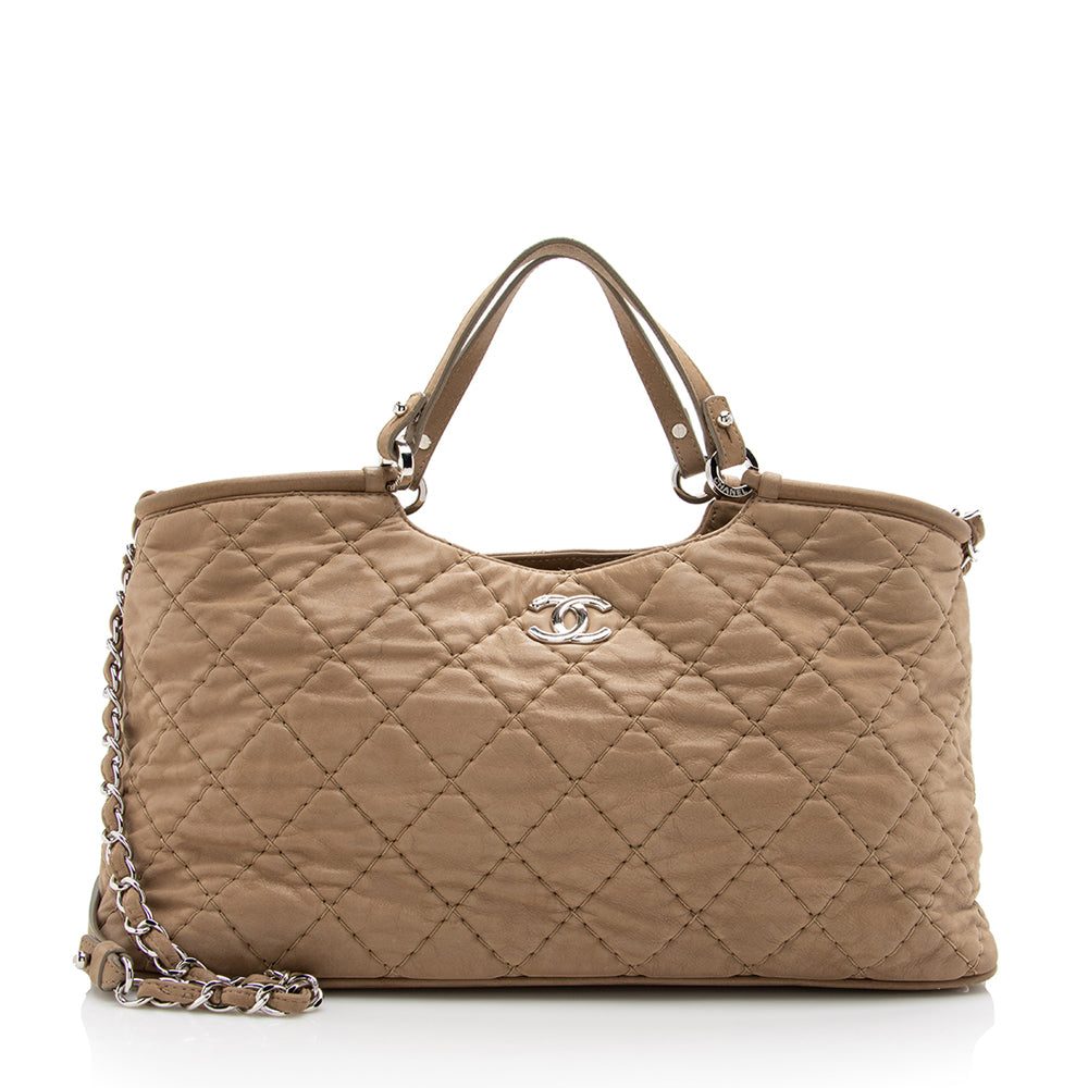 Chanel Iridescent Calfskin Sea Hit Tote - FINAL SALE (SHF-16779)