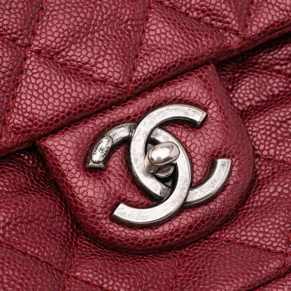 Chanel Jumbo Caviar Easy Flap Bag (SHG-ozKpSo)