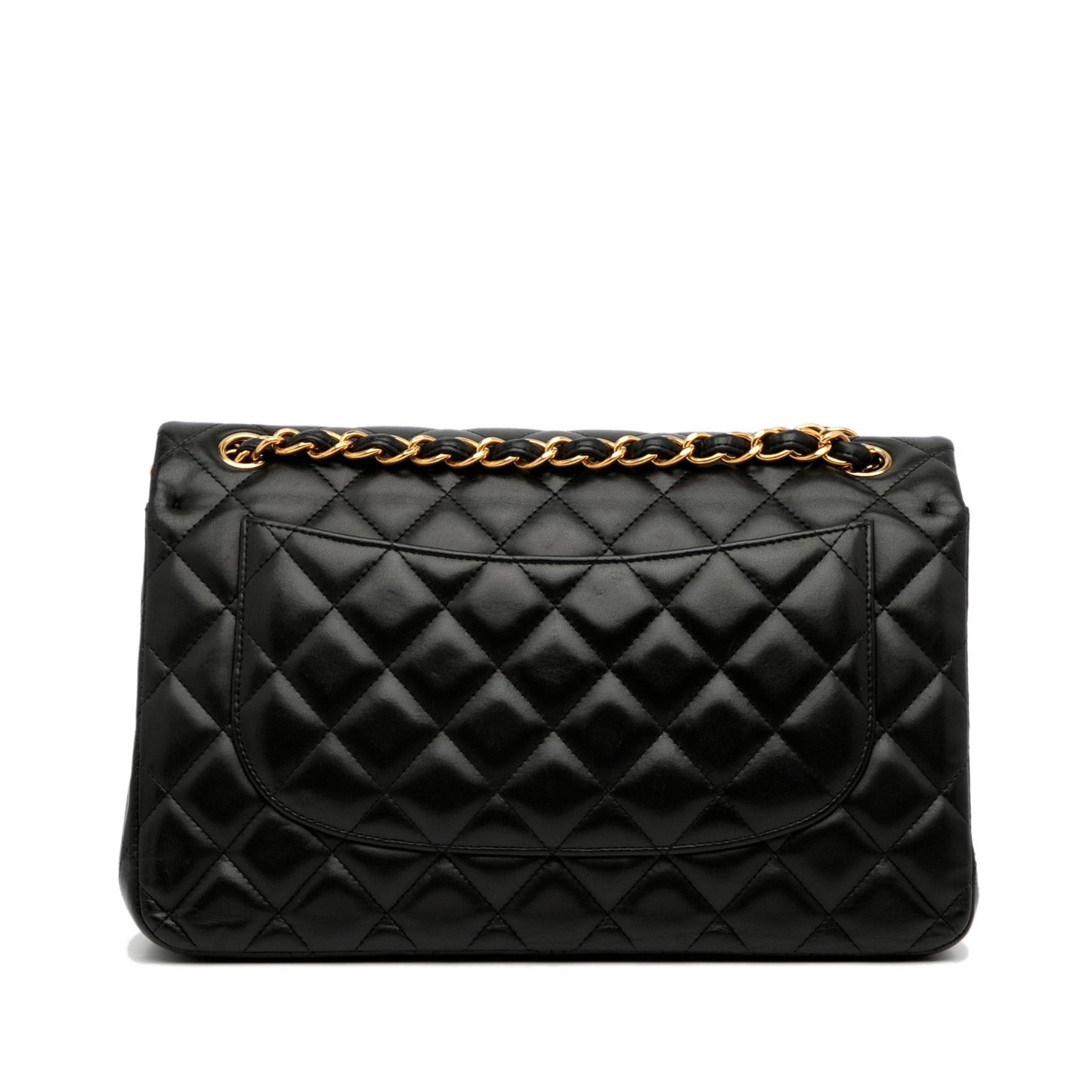 Chanel Jumbo Classic Lambskin Double Flap (SHG-ztAqmL)