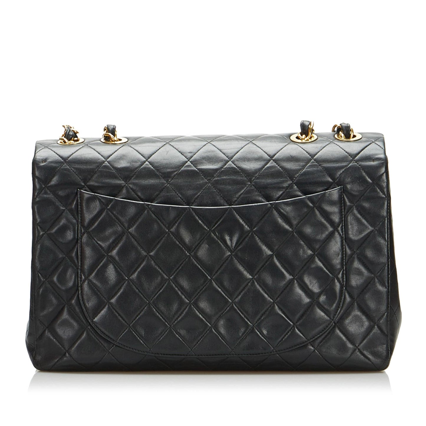 Chanel Jumbo Classic Lambskin Maxi Single Flap (SHG-HeiSBI)