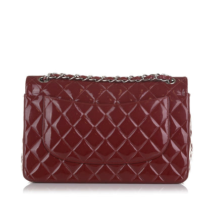 Chanel Jumbo Classic  Patent Double Flap (SHG-37070)