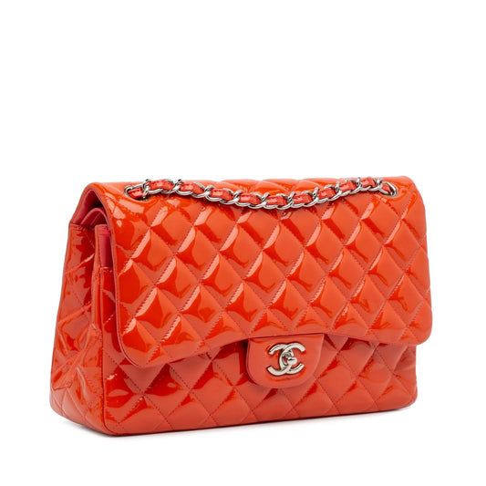 Chanel Jumbo Classic Patent Double Flap (SHG-WfZZDB)