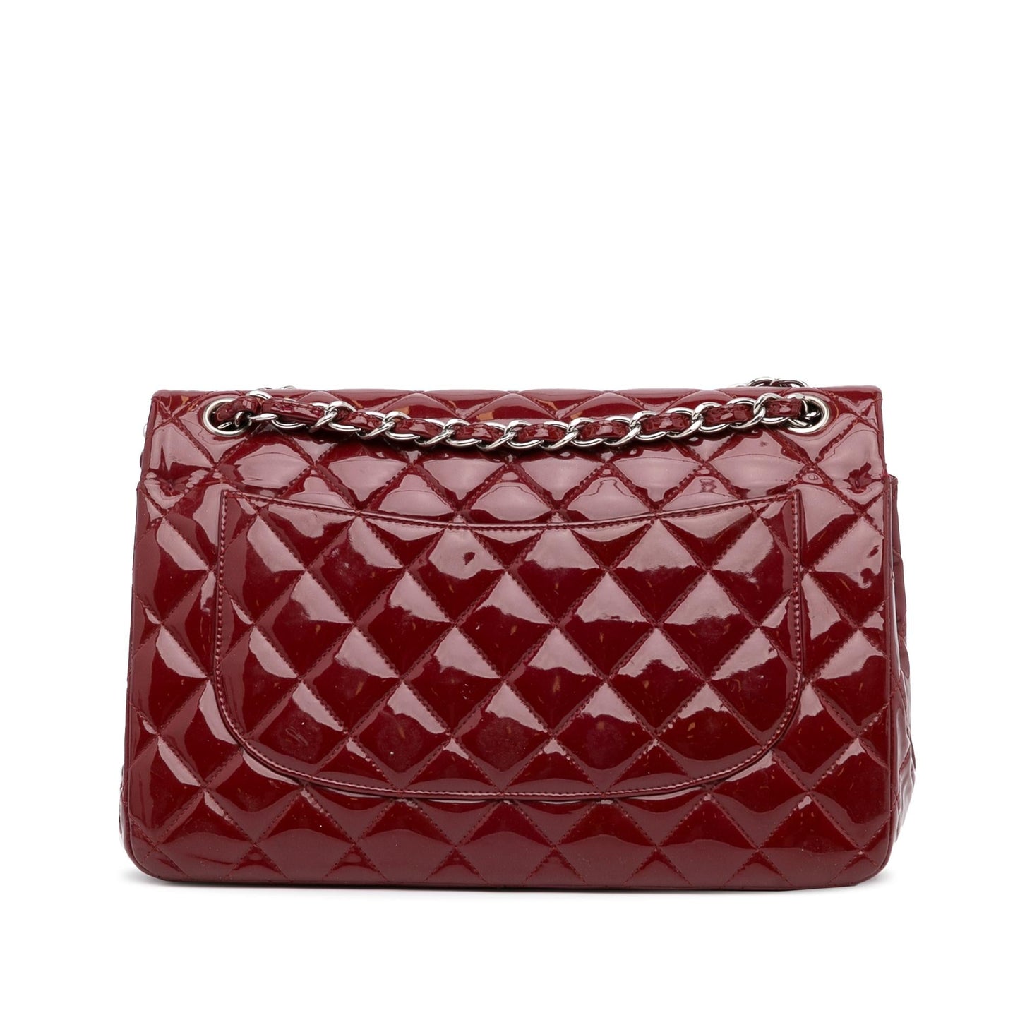 Chanel Jumbo Classic Patent Double Flap (SHG-b6Endj)