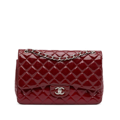 Chanel Jumbo Classic Patent Double Flap (SHG-b6Endj)