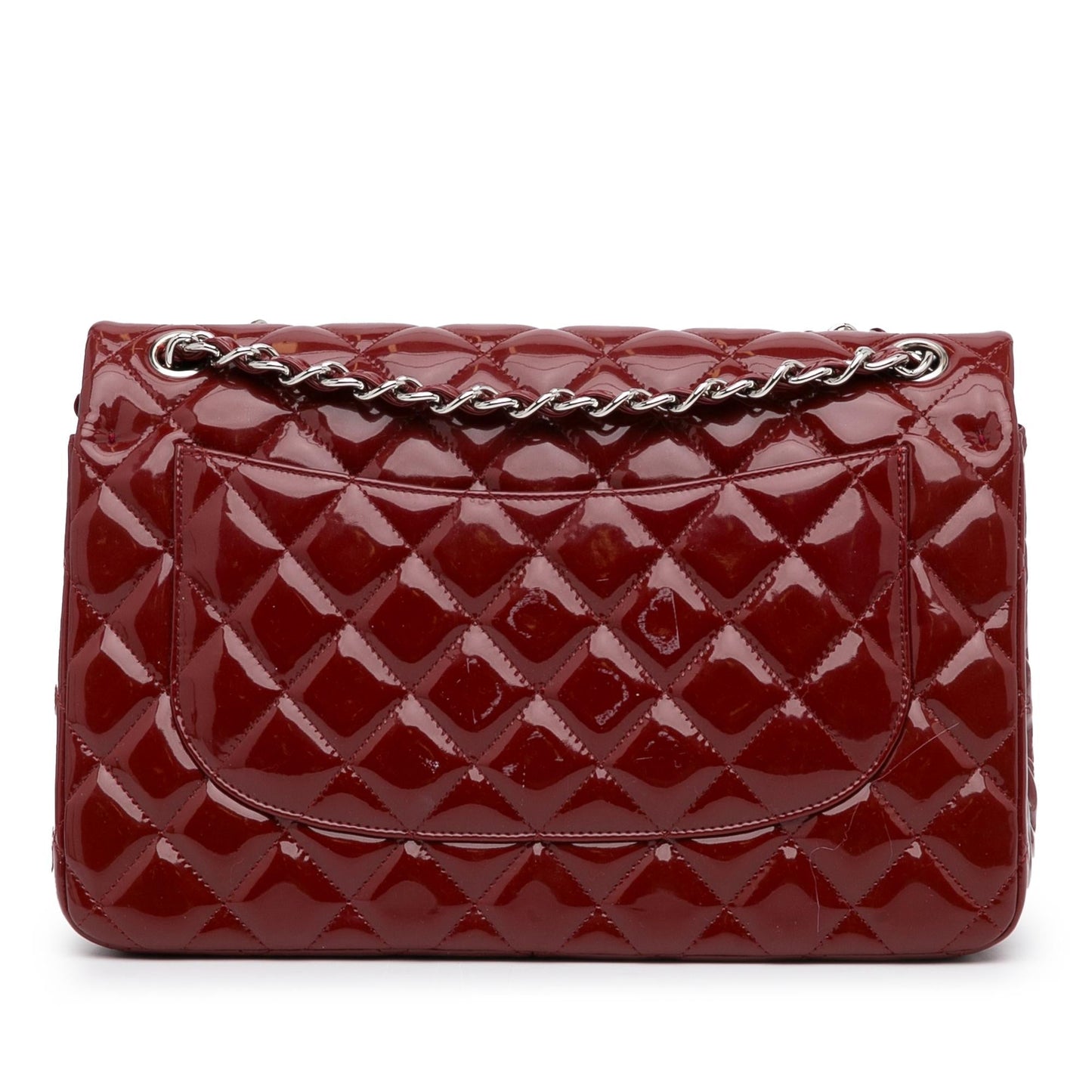 Chanel Jumbo Classic Patent Double Flap (SHG-fh31oX)