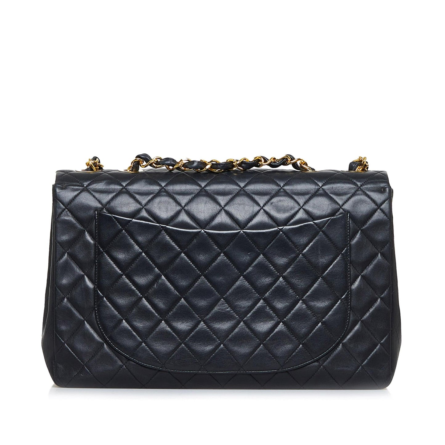 Chanel Jumbo XL Classic Lambskin Maxi Single Flap (SHG-H0fuvy)