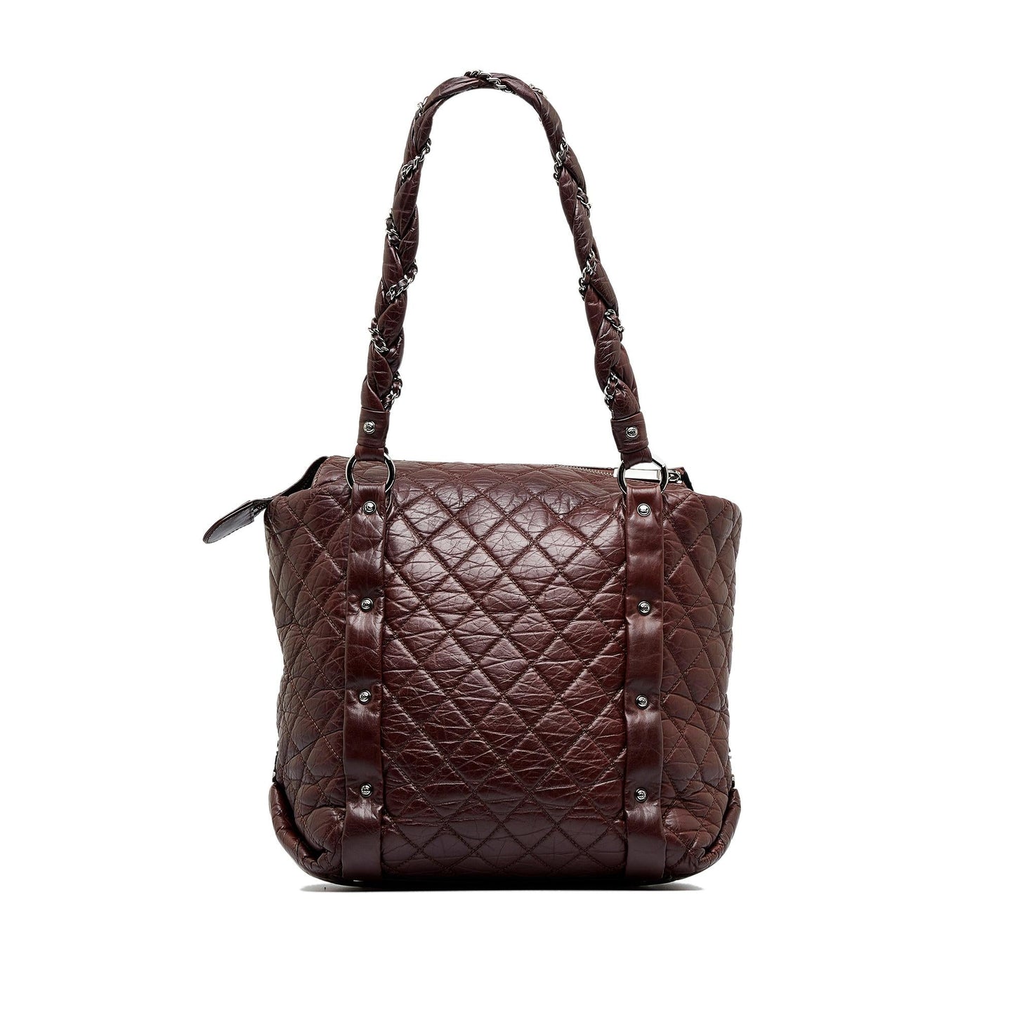 Chanel Lady Braid Shopping Tote (SHG-coeeFn)