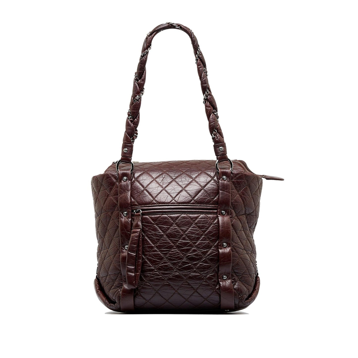 Chanel Lady Braid Shopping Tote (SHG-coeeFn)