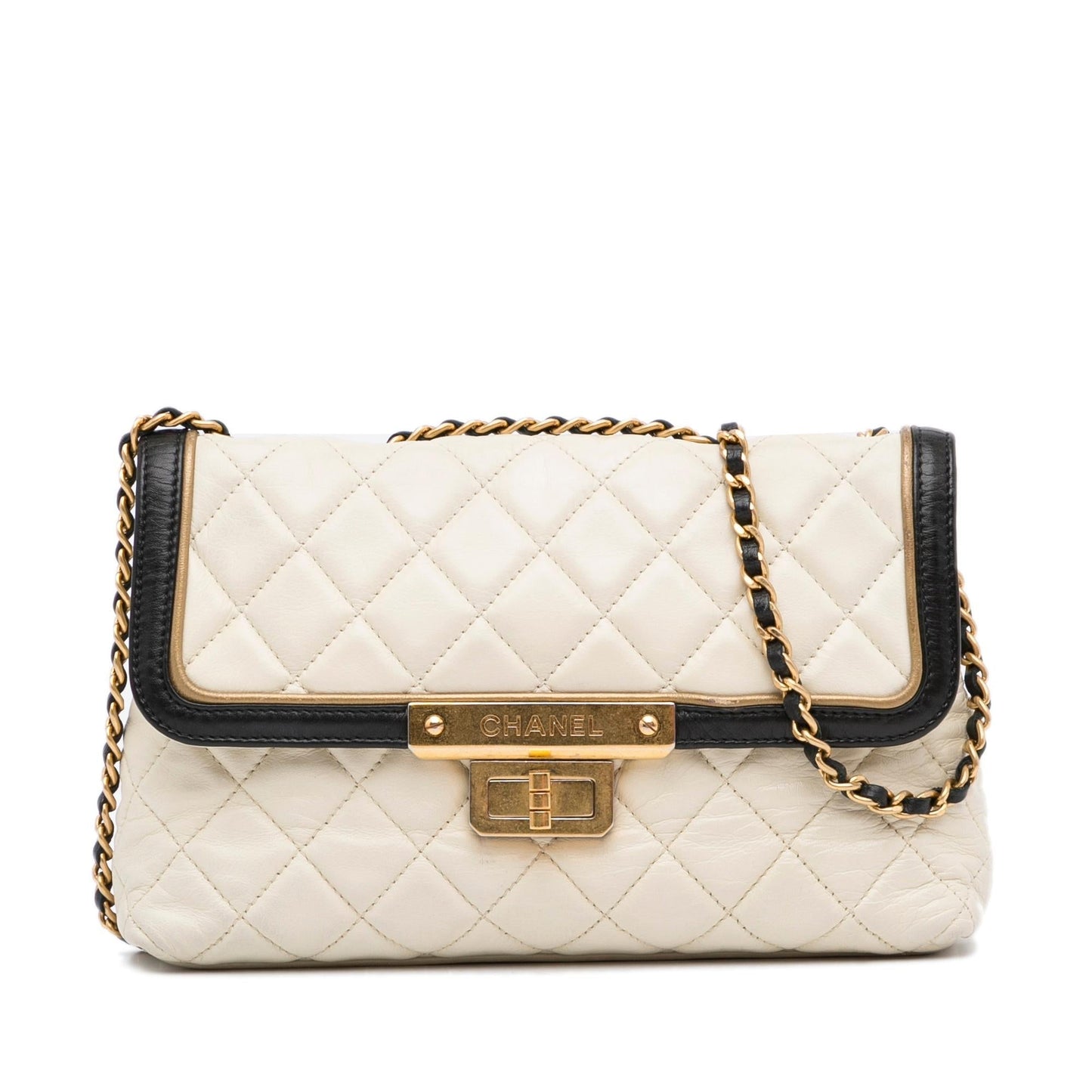 Chanel Lambskin 225 Flap (SHG-55KtHR)