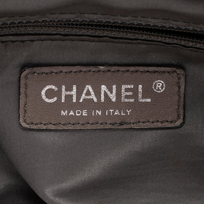 Chanel Lambskin Bubble Quilt Bowler Satchel (SHF-15686)