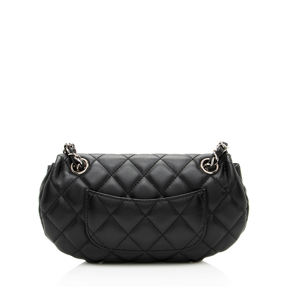 Chanel Lambskin CC Flap Belt Bag (SHF-19470)