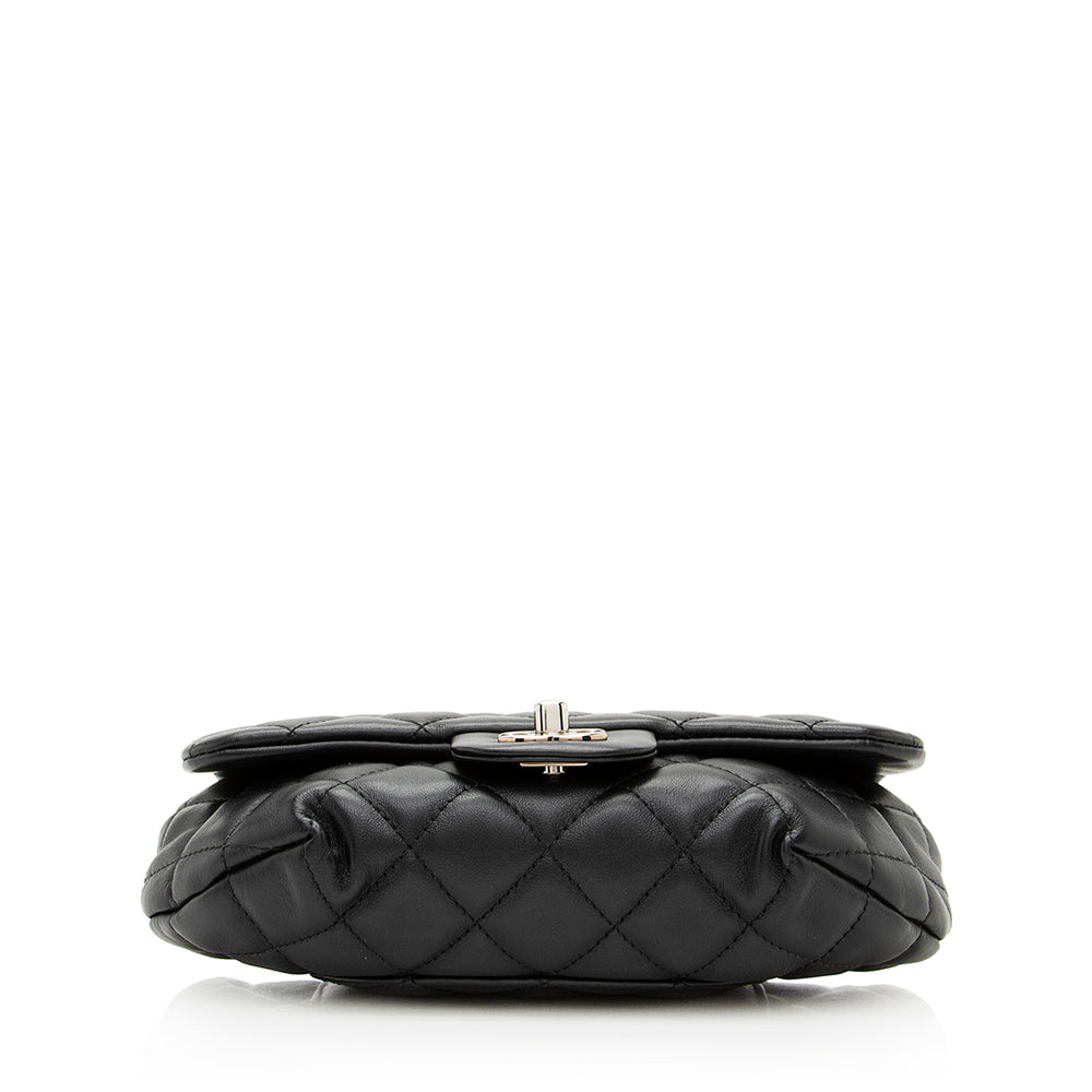 Chanel Lambskin CC Flap Belt Bag (SHF-19470)