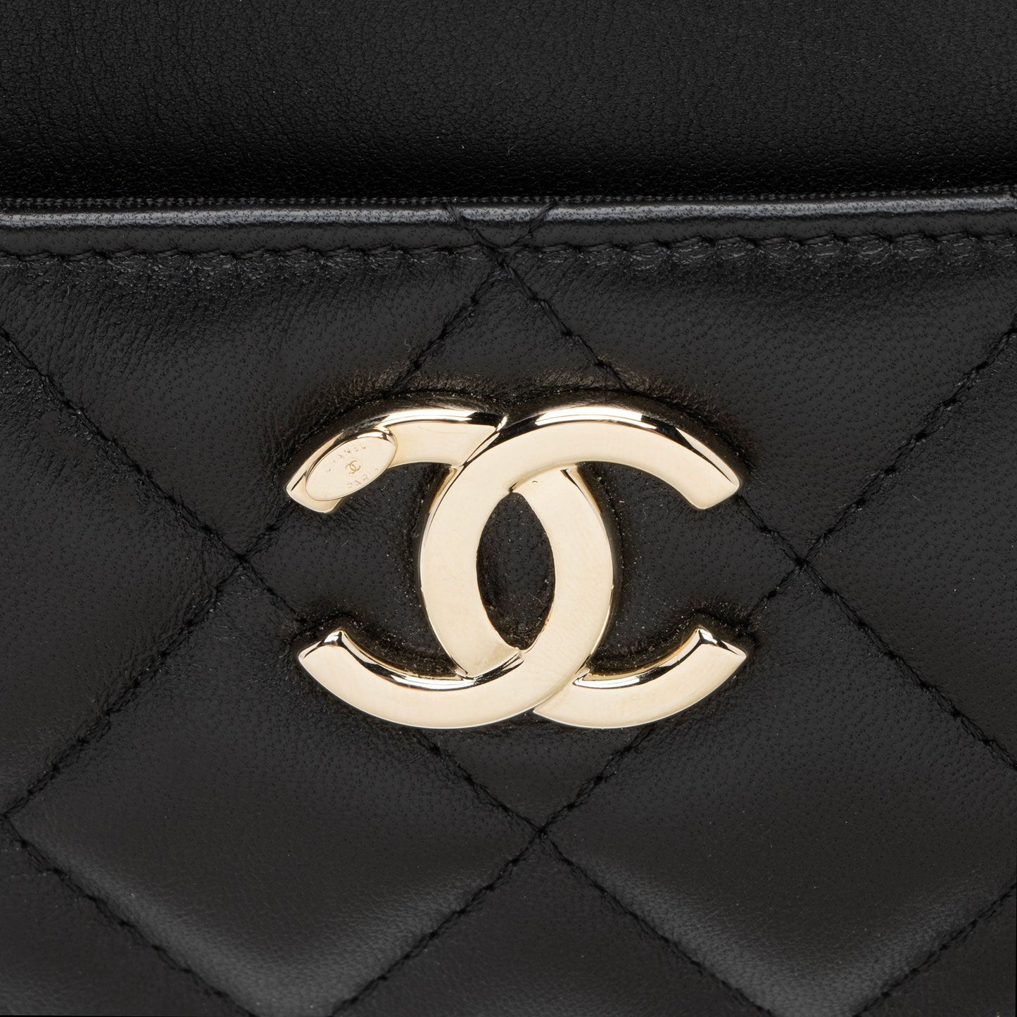 Chanel Lambskin CC Pouch Waist Bag (SHF-J8Mgx7)