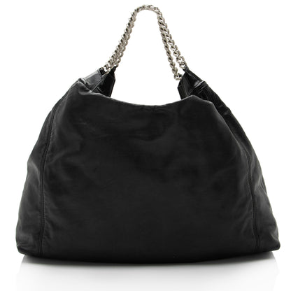 Chanel Lambskin CC Rodeo Drive Large Hobo (SHF-ULb6LJ)