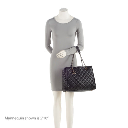 Chanel Lambskin Chic & Soft CC Large Shopping Tote (SHF-PxYWup)