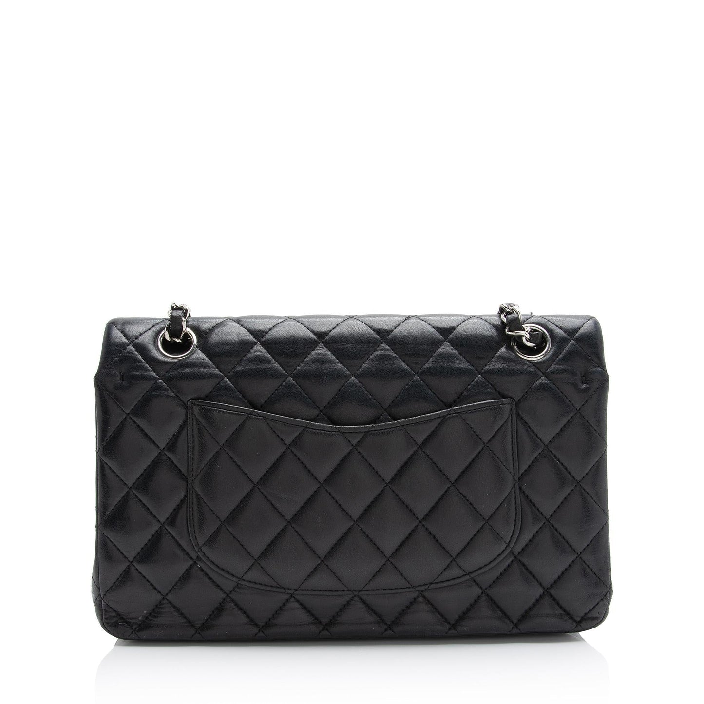 Chanel Lambskin Classic Medium Double Flap Bag (SHF-FMZc1r)