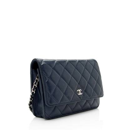 Chanel Lambskin Classic Wallet on Chain Bag (SHF-ySo6DD)