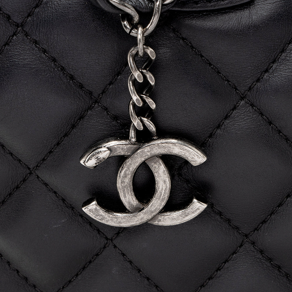 Chanel Lambskin Easy Small Shopping Tote (SHF-21284)