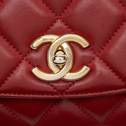 Chanel Lambskin Flap CC Shoulder Bag (SHF-15063)