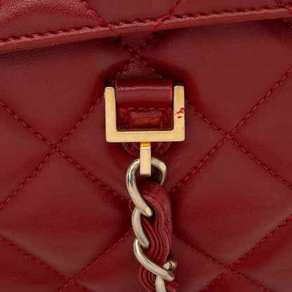 Chanel Lambskin Flap CC Shoulder Bag (SHF-15063)