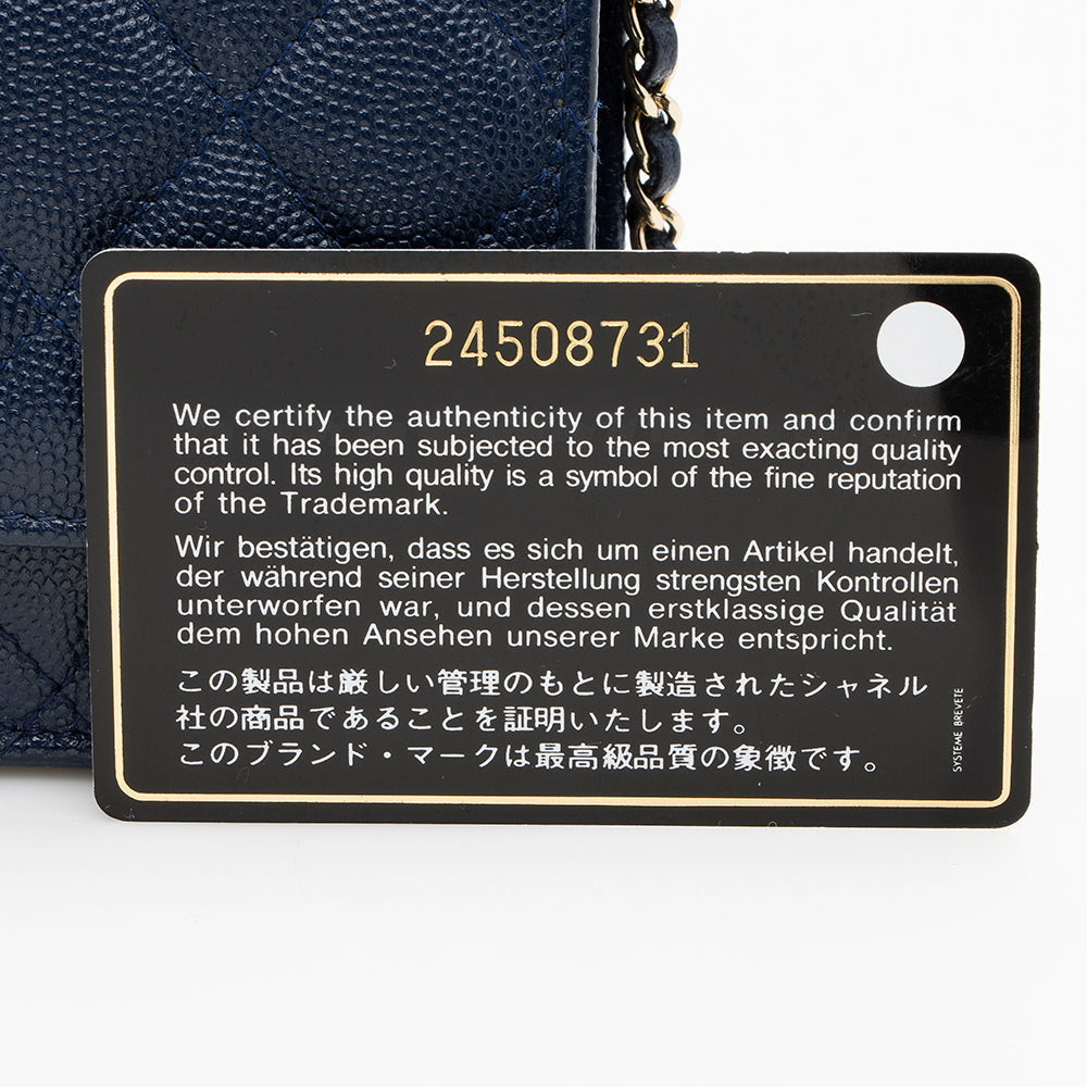 Chanel Lambskin Golden Class Wallet on Chain Bag (SHF-14831)