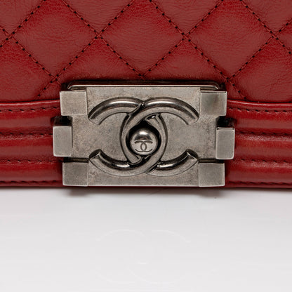 Chanel Lambskin Large Boy Bag (SHF-hsnmM9)