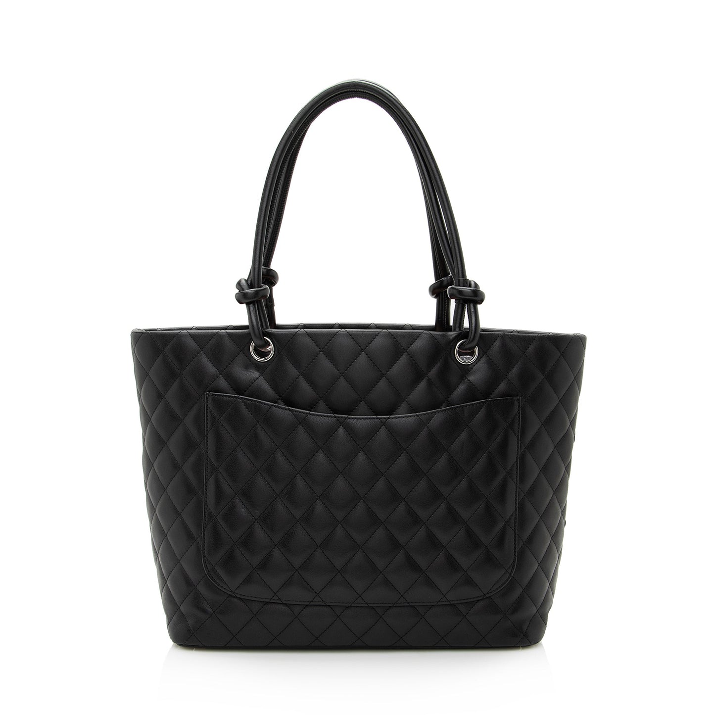 Chanel Lambskin Ligne Cambon Large Shopping Tote (SHF-22706)