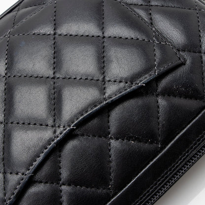 Chanel Lambskin Ligne Cambon Pochette Shoulder Bag (SHF-21049)