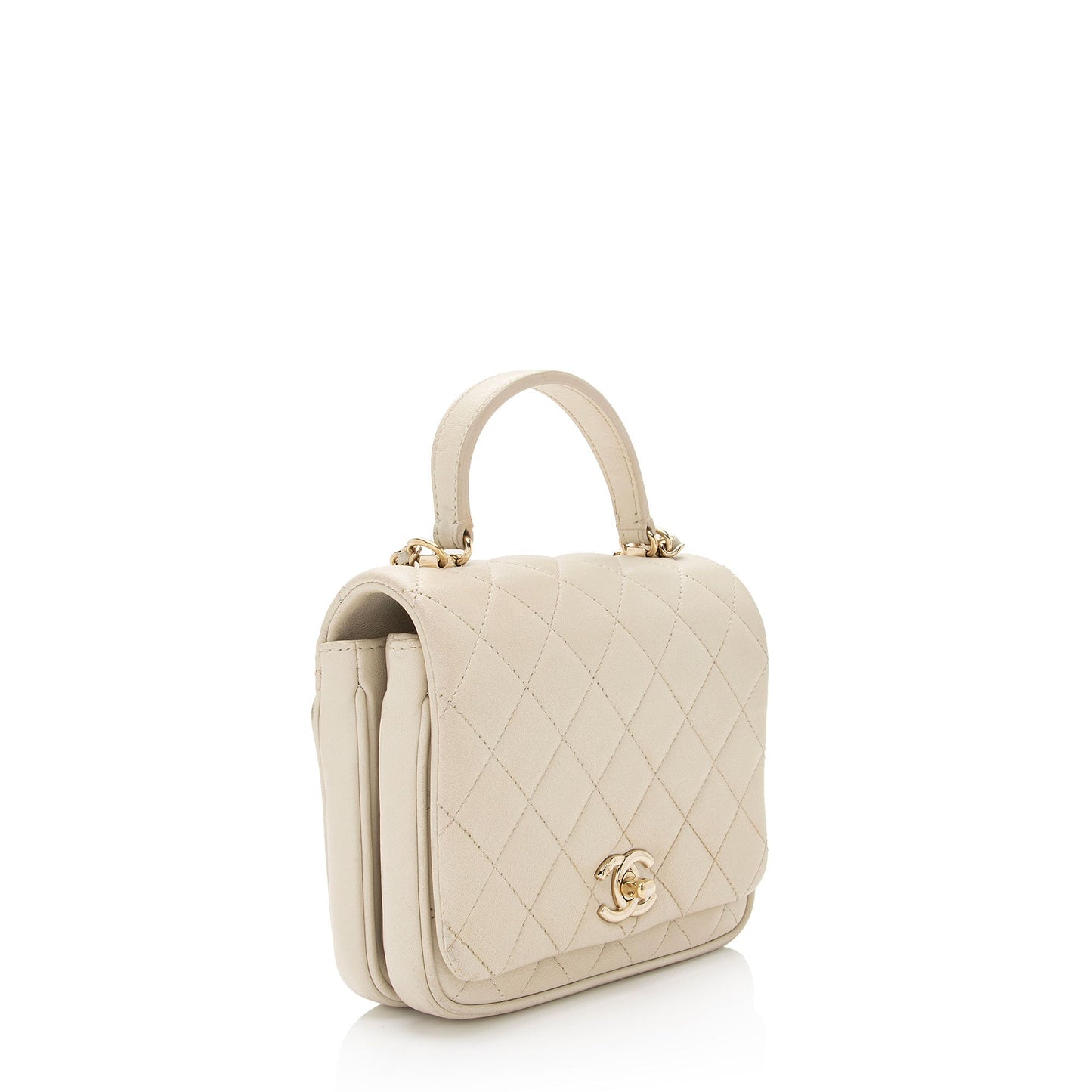 Chanel Lambskin Mini Citizen Chic Flap Bag (SHF-C9EeJS)