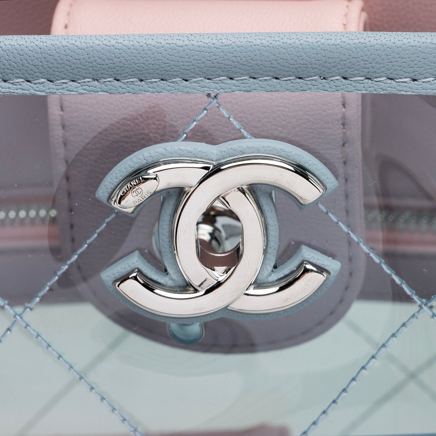 Chanel Lambskin PVC Coco Splash Medium Tote (SHF-y19ZqH)