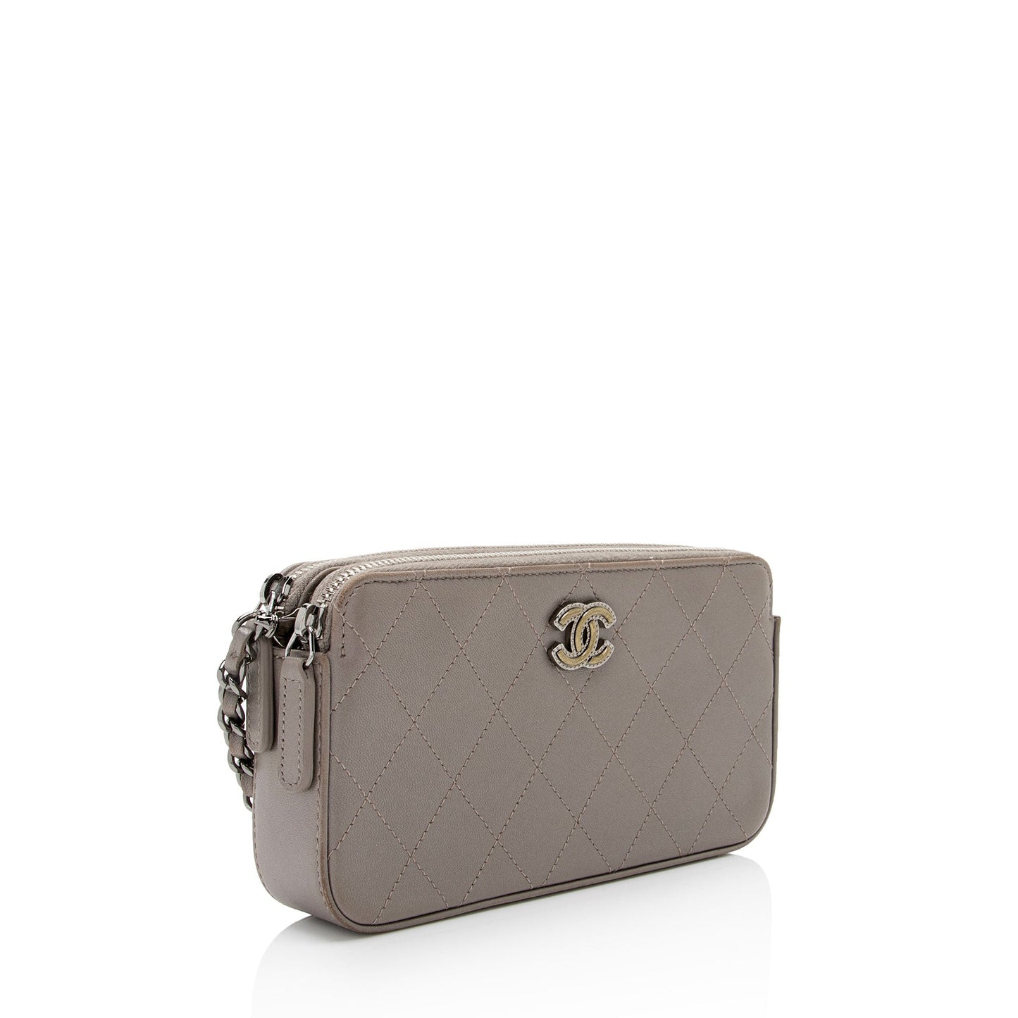 Chanel Lambskin Small Clutch with Chain (SHF-b6lVXI)