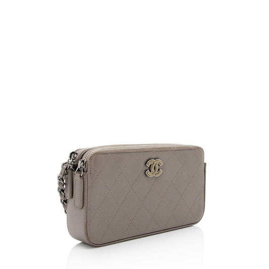 Chanel Lambskin Small Clutch with Chain (SHF-b6lVXI)