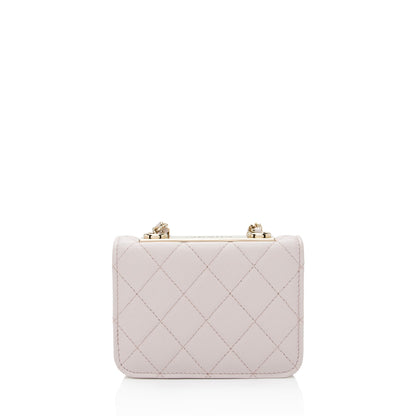 Chanel Lambskin Trendy CC Card Holder on Chain (SHF-AyLl9n)