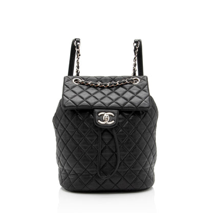 Chanel Lambskin Urban Spirit Small Backpack (SHF-YEvGDF)