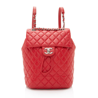 Chanel Lambskin Urban Spirit Small Backpack (SHF-NVMVxK)