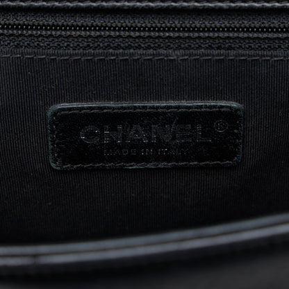 Chanel Large Lambskin Boy Bag (SHG-suBMpB)