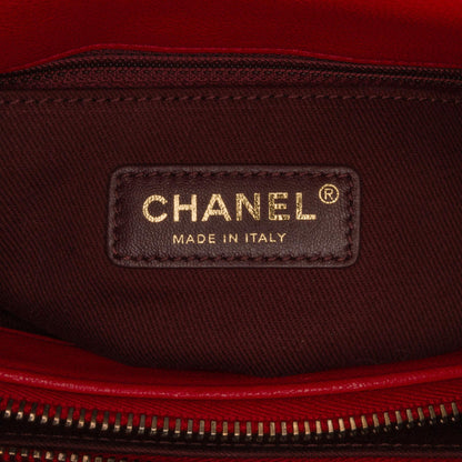 Chanel Large Paris Rome Calfskin Trapezio Bag (SHG-qXqdR0)