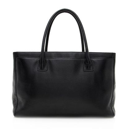 Chanel Leather Cerf Classic Executive Tote (SHF-19974)