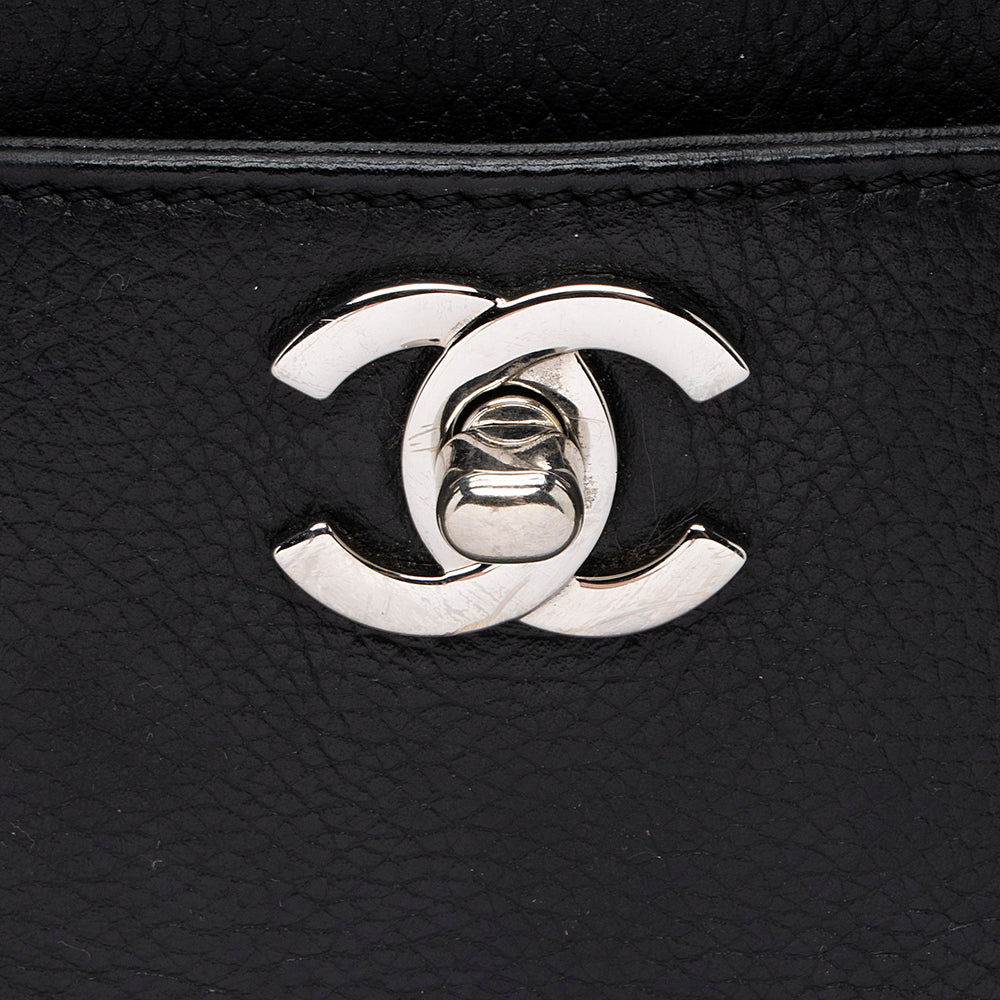 Chanel Leather Cerf Classic Executive Tote (SHF-19974)