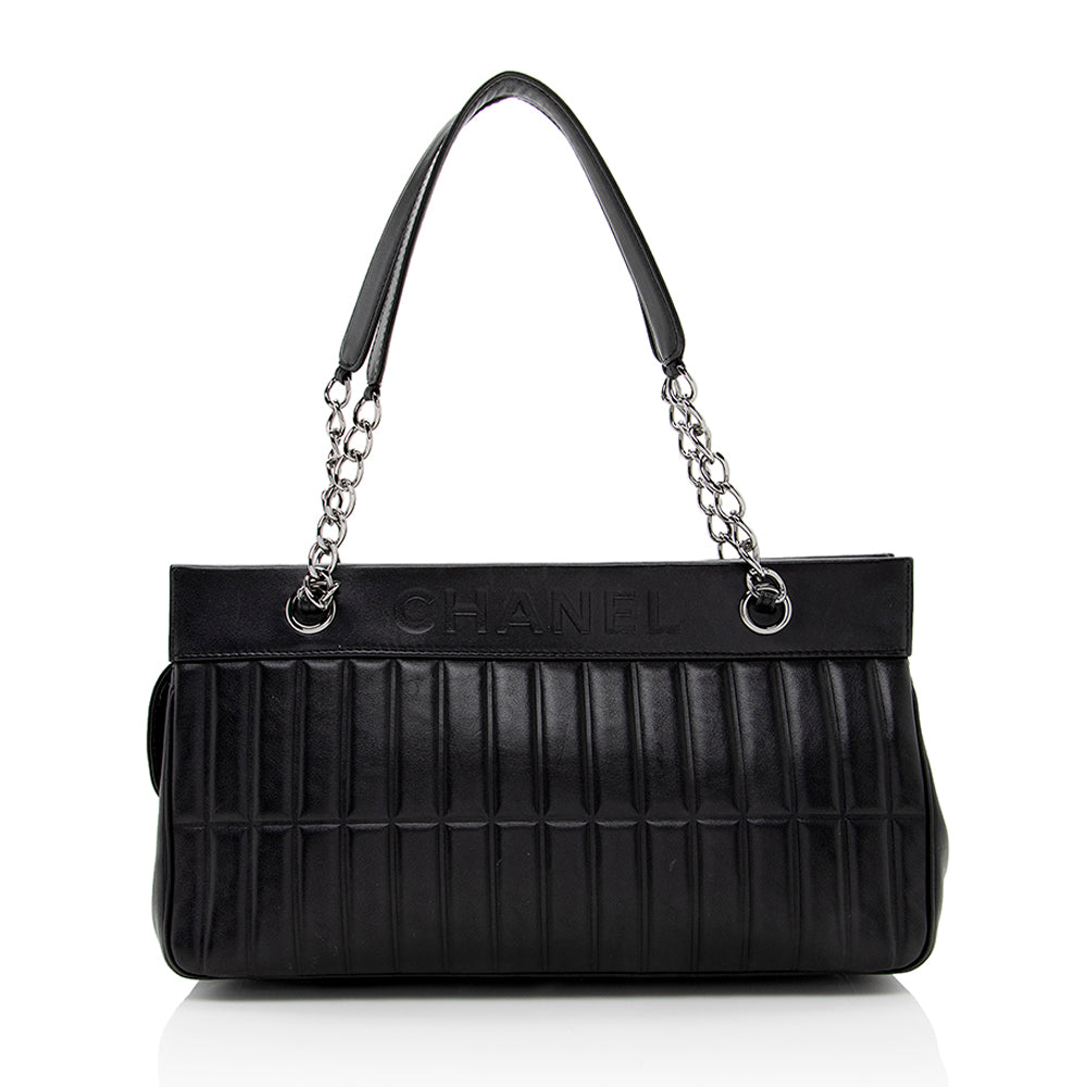 Chanel Leather LAX Shoulder Bag - FINAL SALE (SHF-17647)