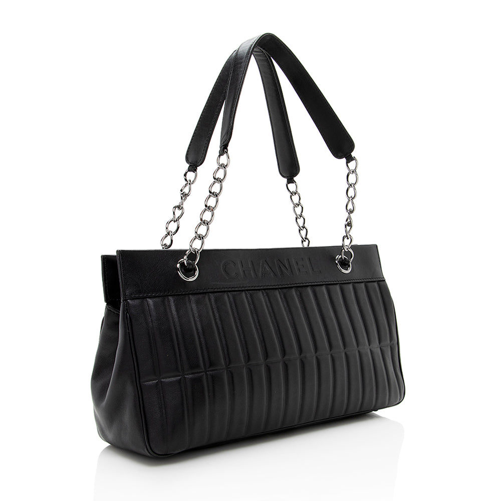 Chanel Leather LAX Shoulder Bag - FINAL SALE (SHF-17647)