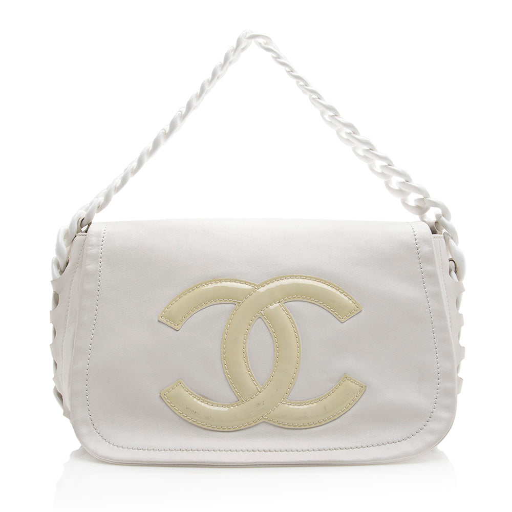 Chanel Leather Modern Chain Flap Shoulder Bag (SHF-20393)